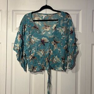 Boho beach tie shirt